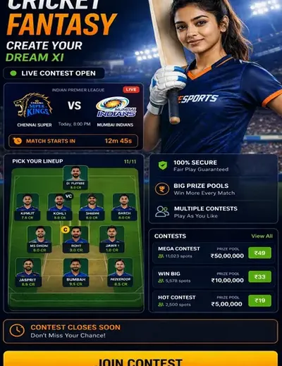 ProPlay (ProPlay arcade) fantasy cricket & matchday visual 3